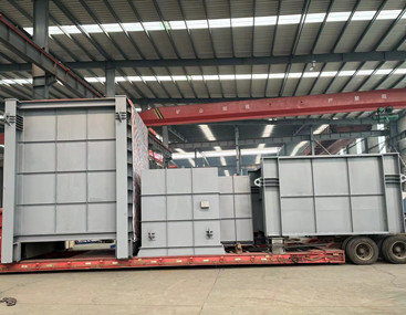 直擊！大型氣氣換熱器發(fā)貨現(xiàn)場